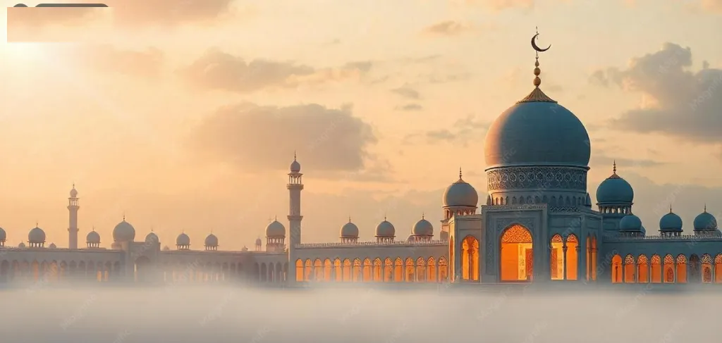 Mosque architectural background
